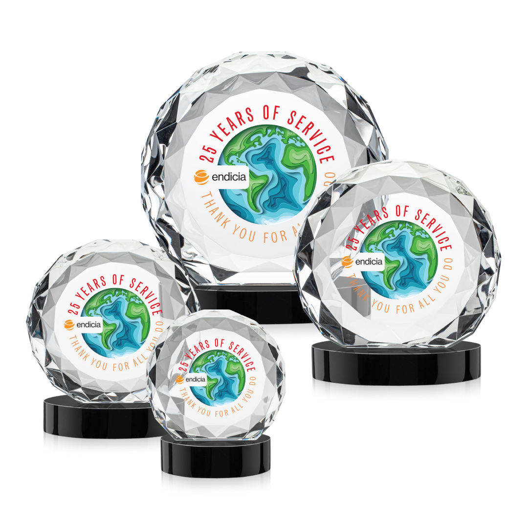 Seville VividPrint™ Award on Alberton Base - Black 12