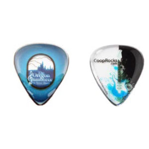 Guitar Pick / Plectrum, Standard Size with Double Dome Thickness