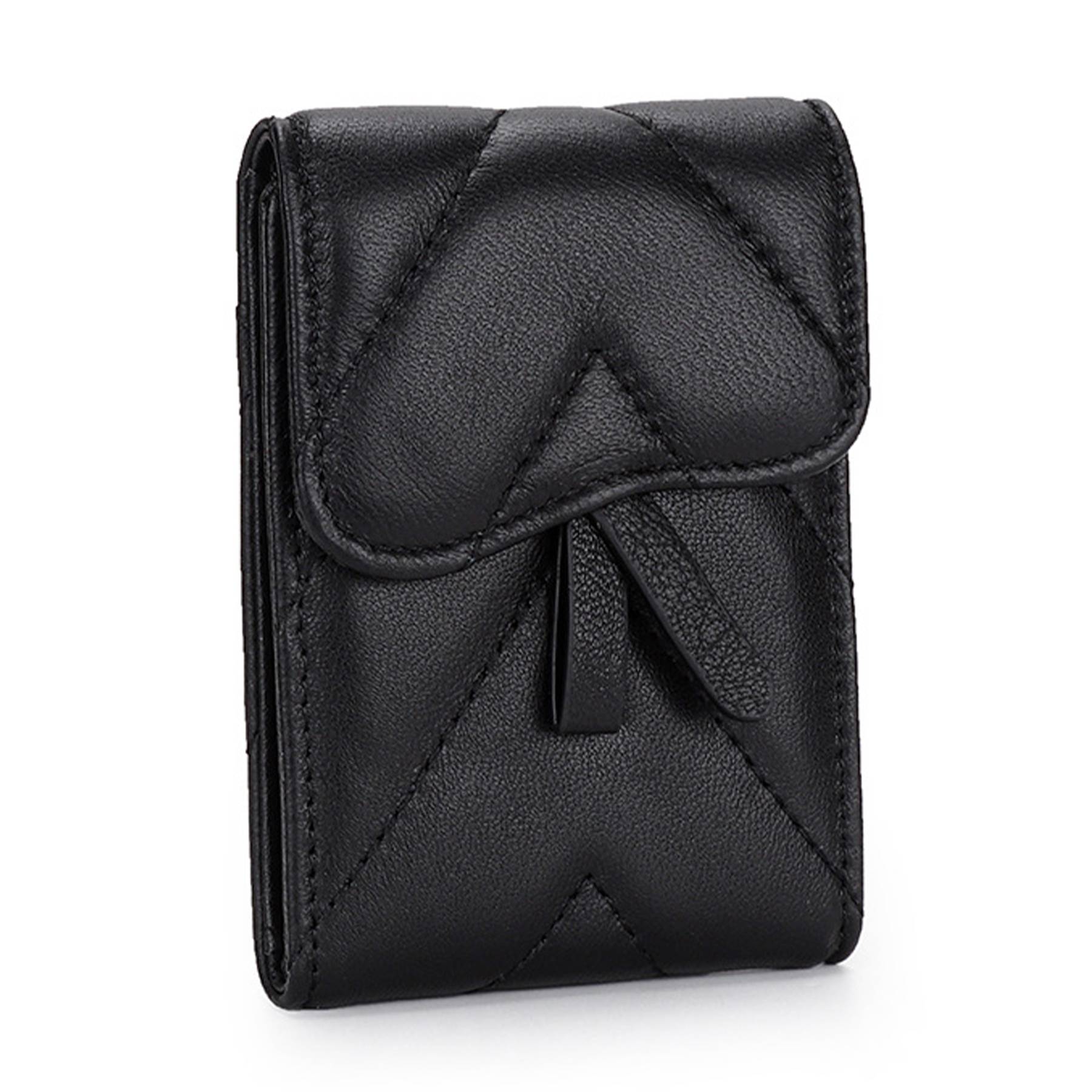 Genuine Leather Multi-card 2-in-1 driver's license wallet 3