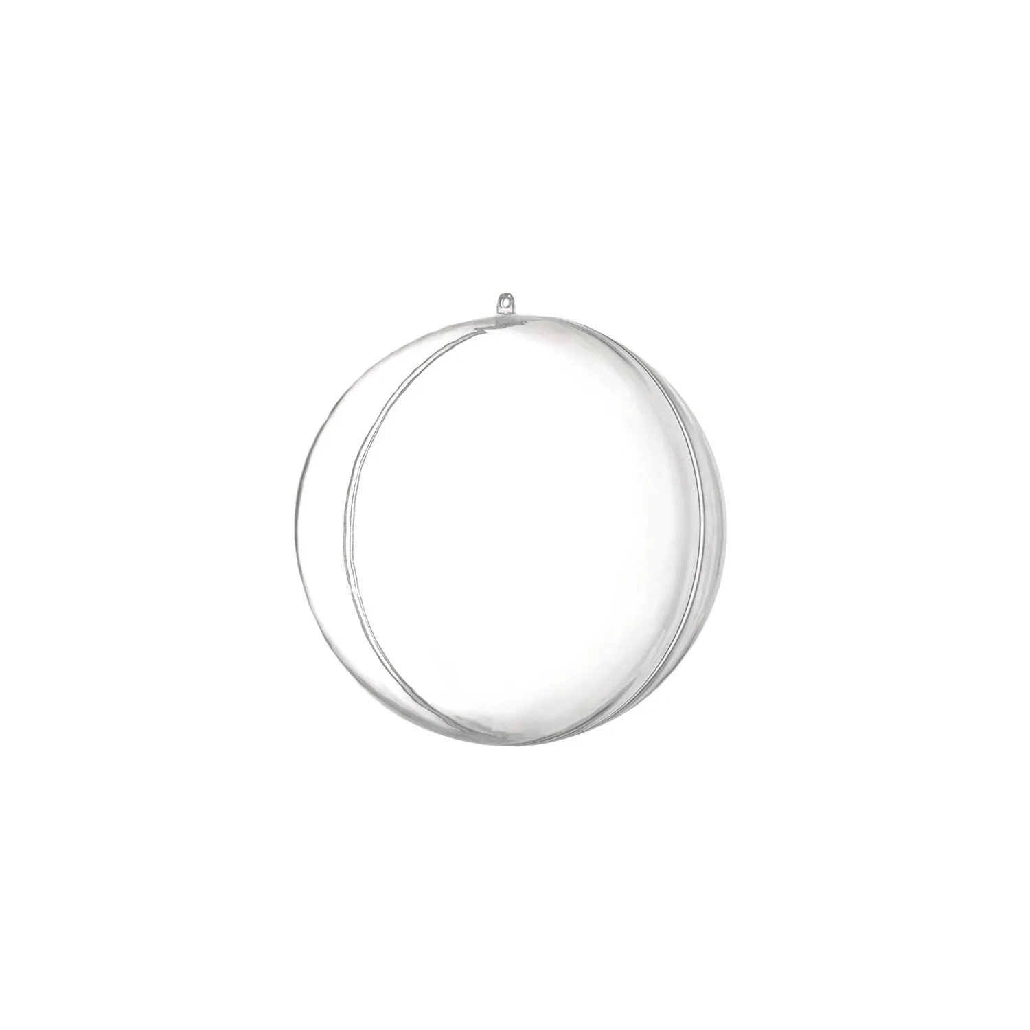 Clear Plastic Acrylic Molding Balls Holiday Ornaments 2