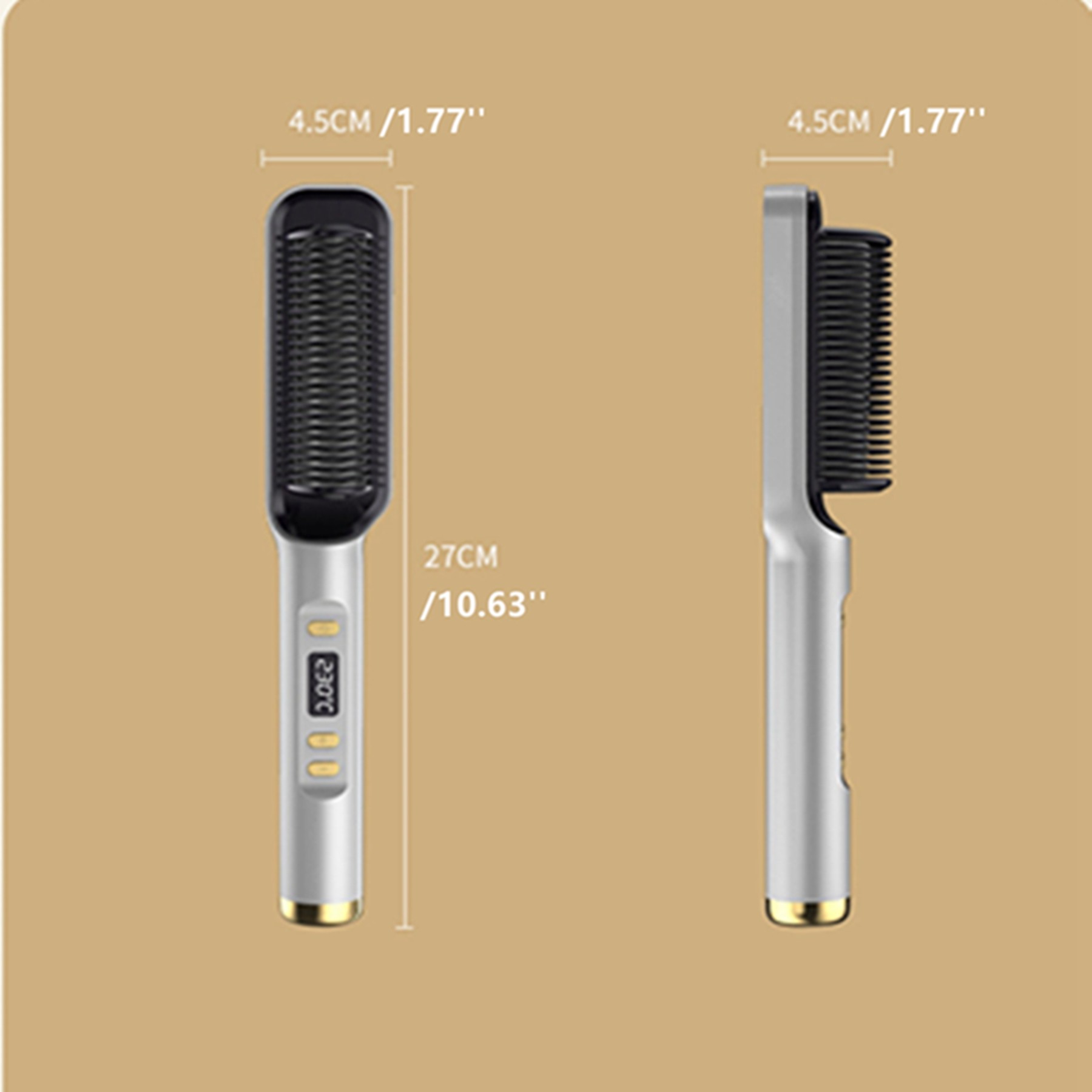 Hair Straightener Brush 2