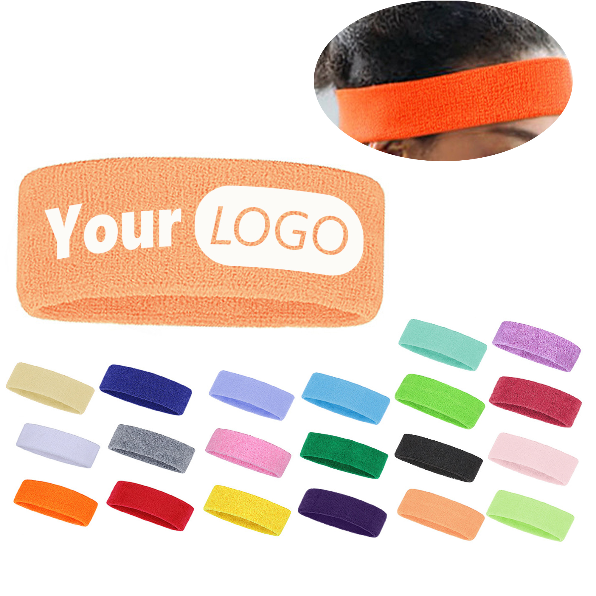 Workout Sports Headband with Secure Non-Slip Hold 5