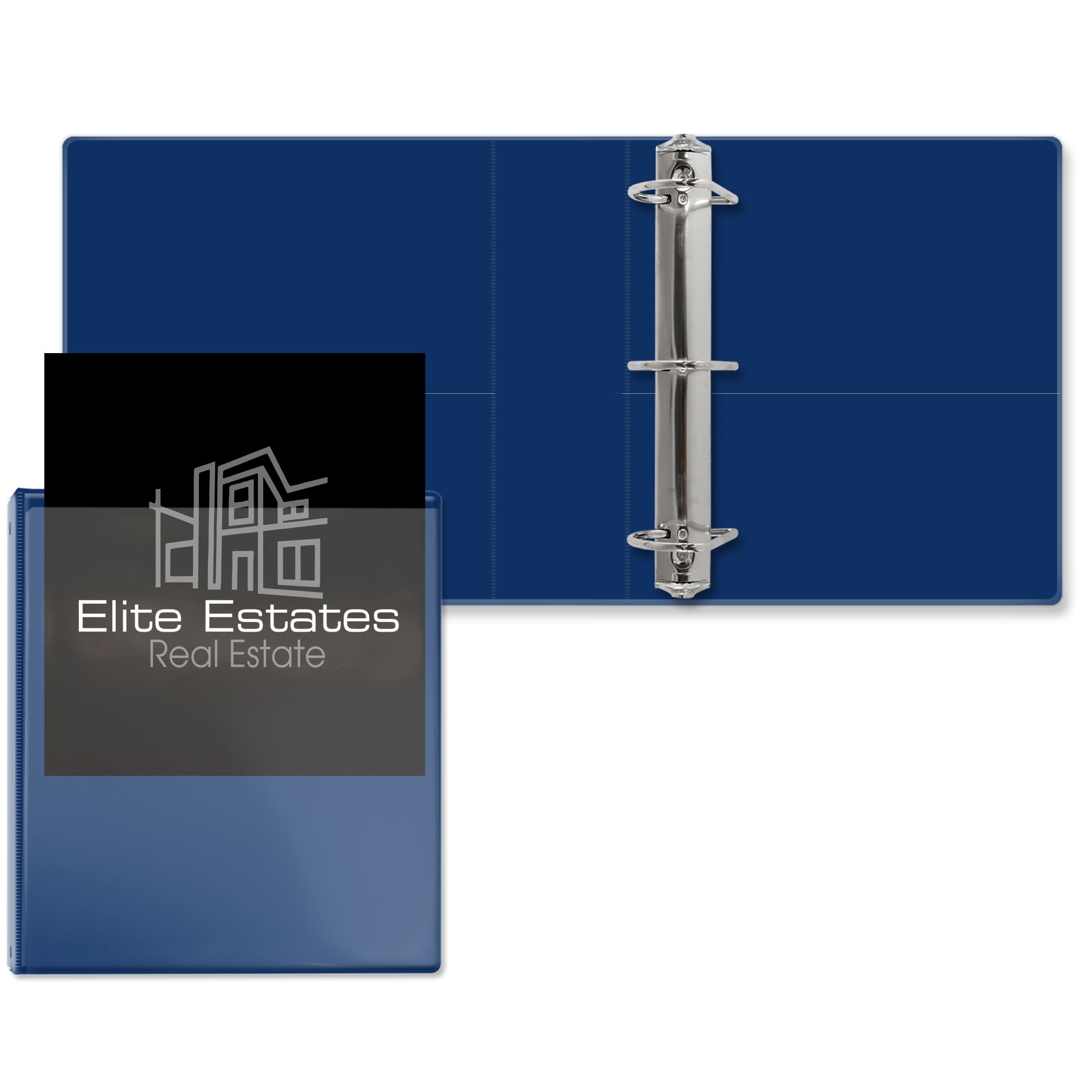 2 1/2" Overlay Angle D Ring Binder 5