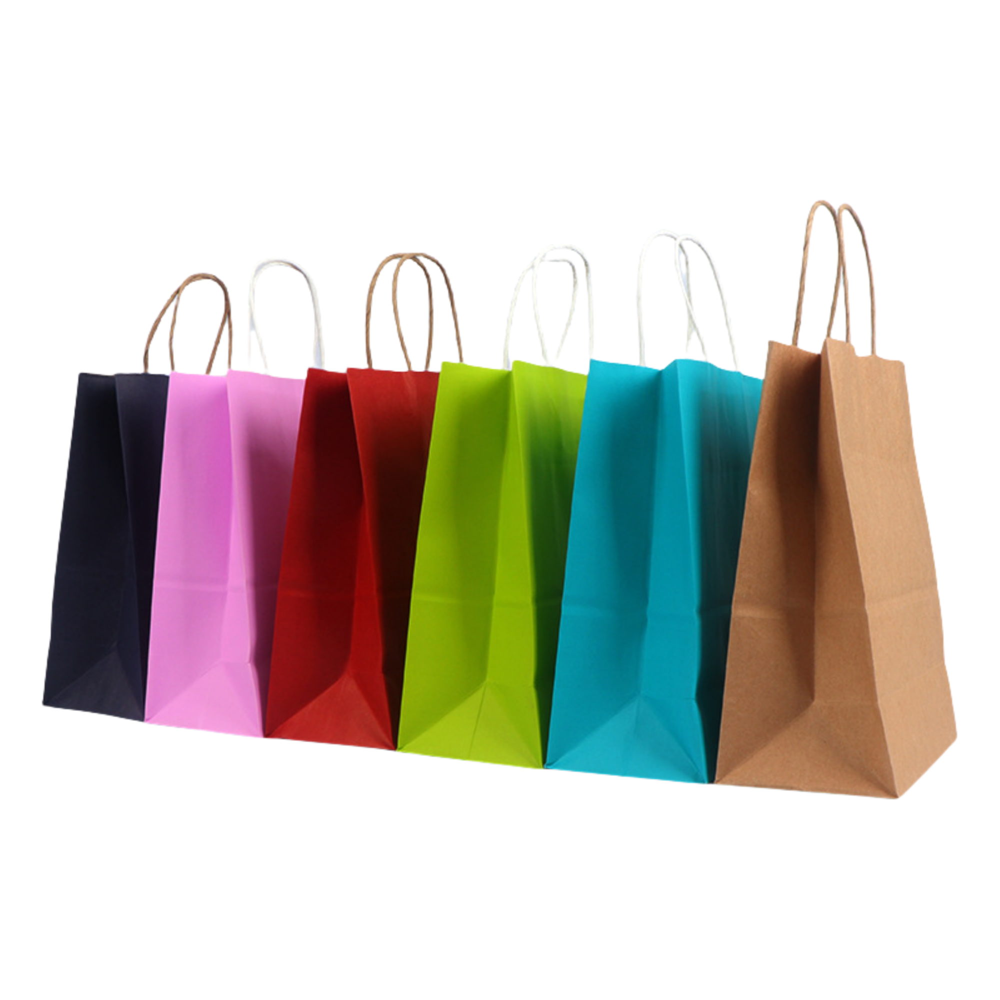 Eco-Friendly Kraft Paper Gift Bag With Handle 4