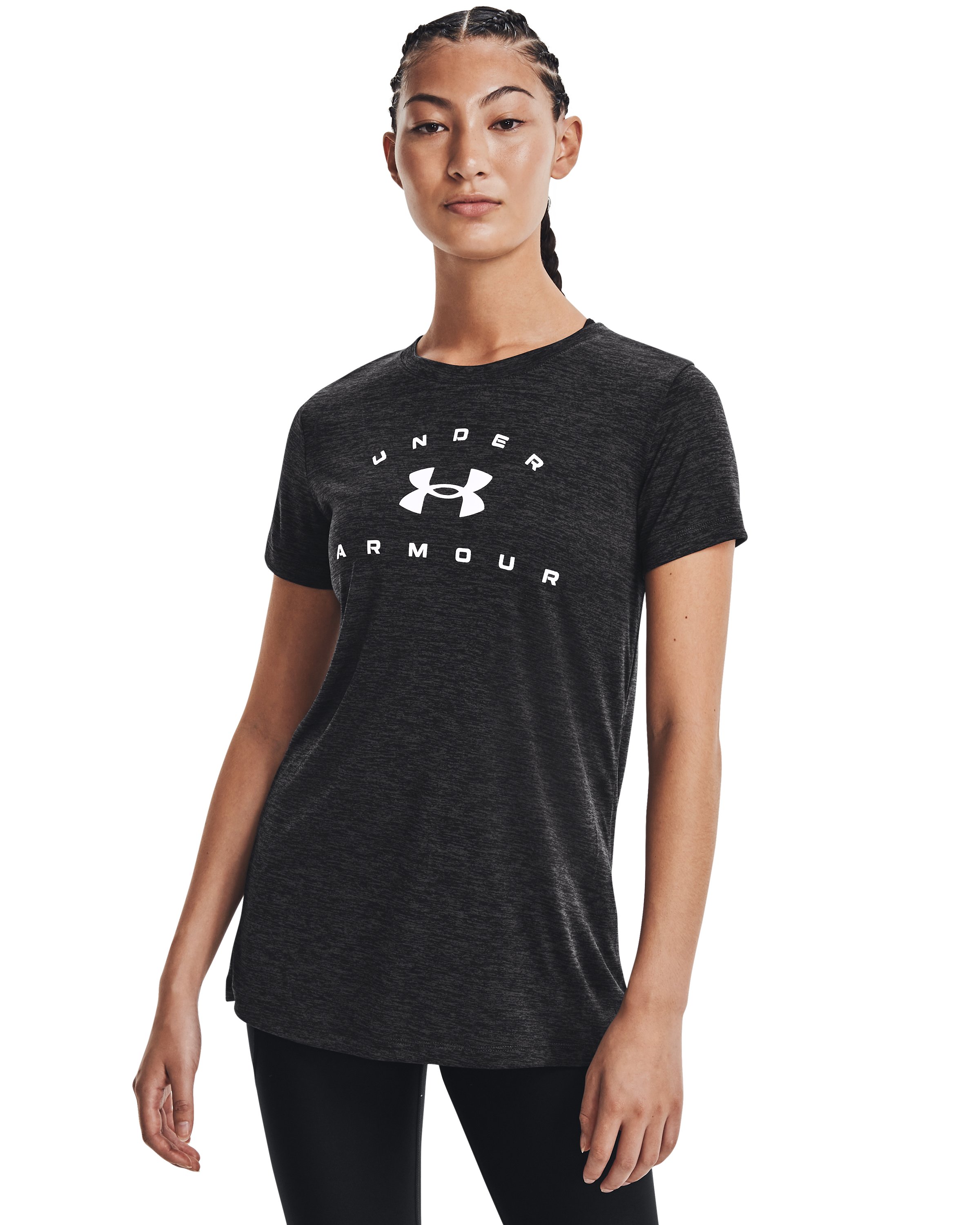 Women's UA Tech Twist Arch Short Sleeve  3