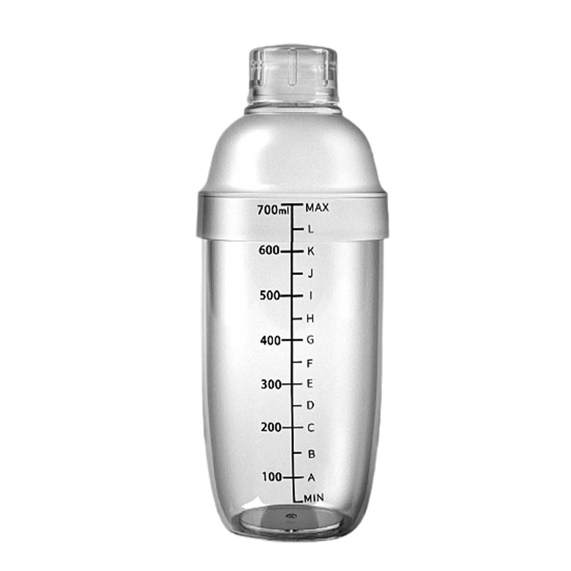 24oz Black Marked Cocktail Shaker 2