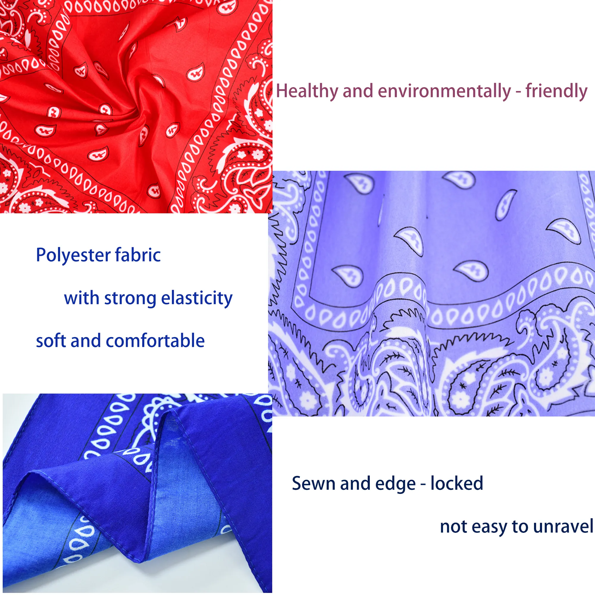 Outdoor sports bandana cycling face mask paisley headscarf 5