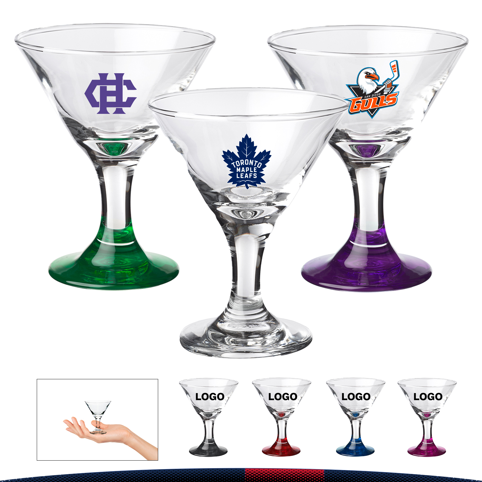 3 oz. Libbey Mini Wine Glasses 7