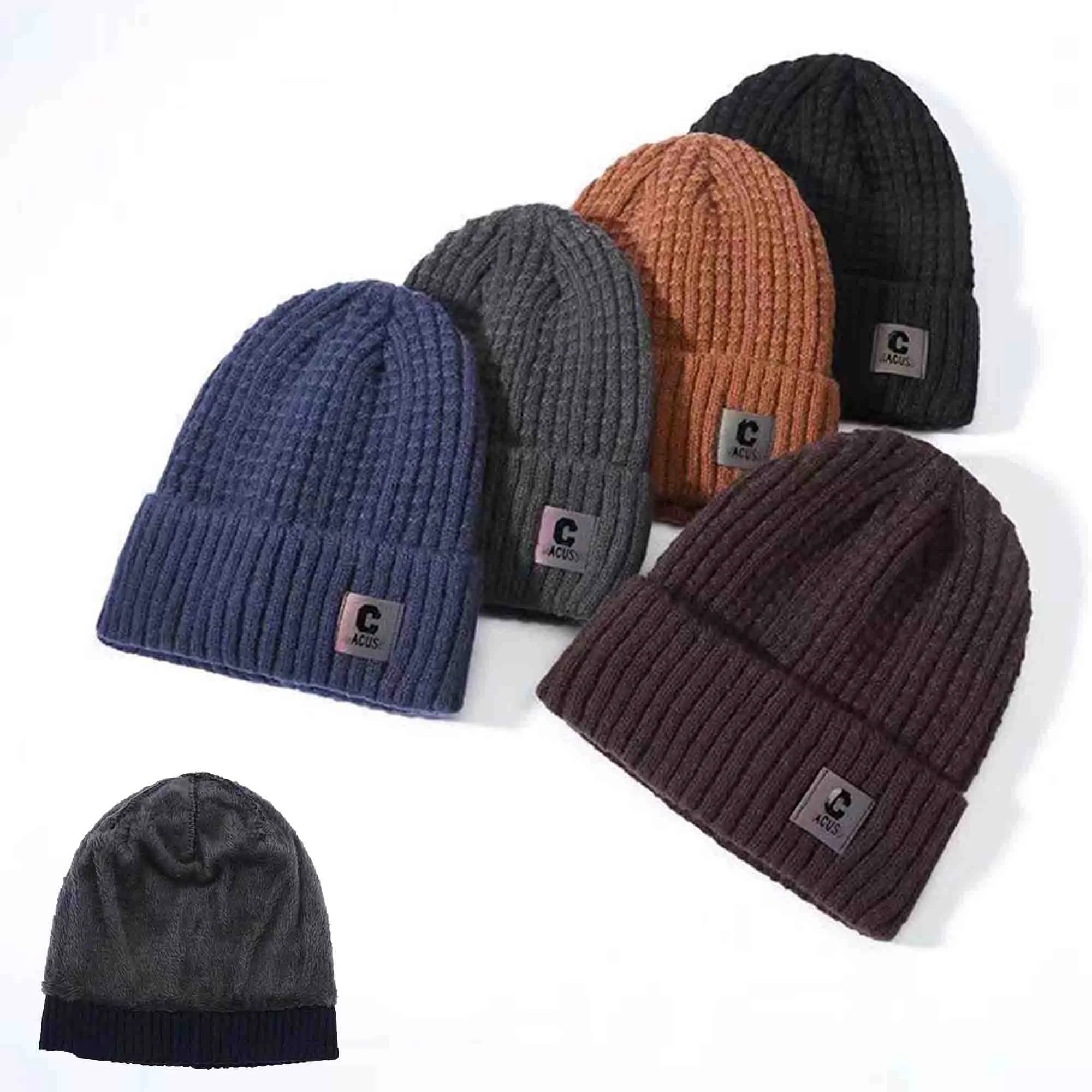 Winter Knit Beanie Cap 5
