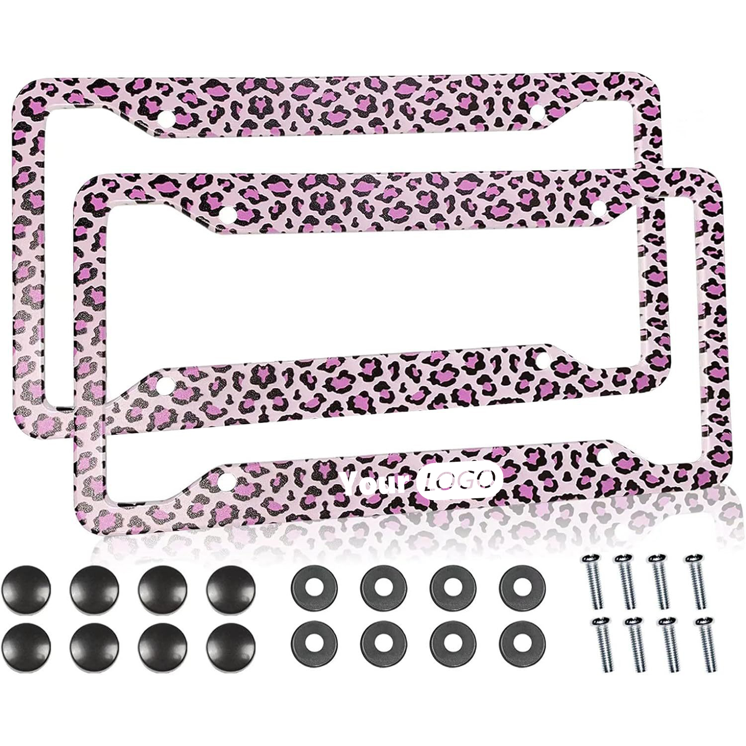 Aluminum Vibrant Wild Plate Frame 2