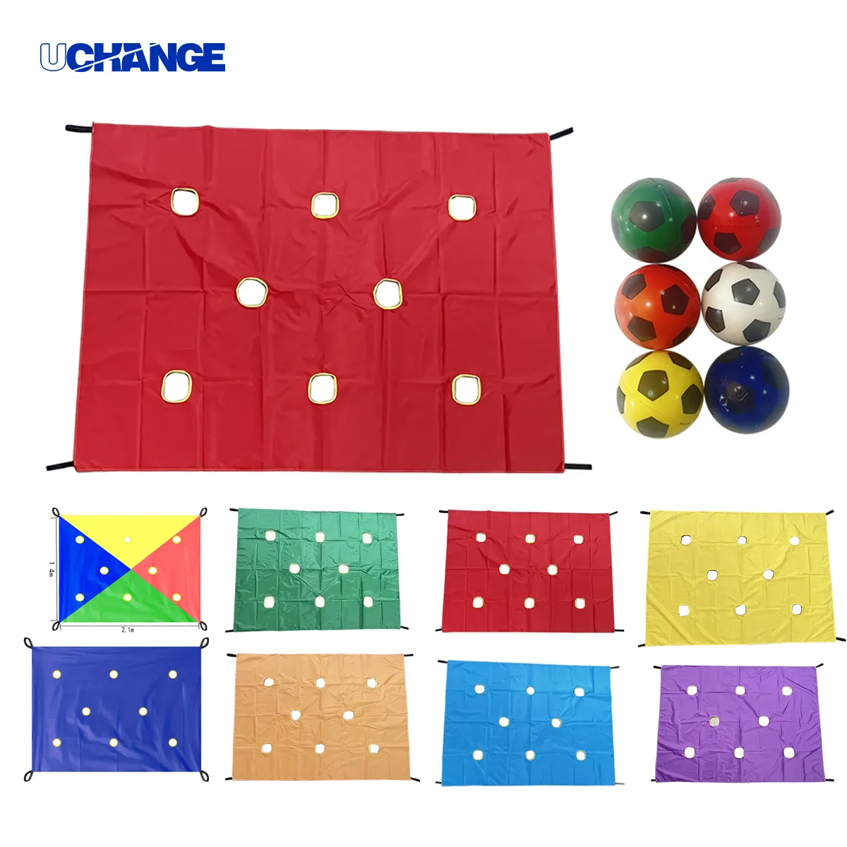 Teamwork Parachute Activity Game Kit 4