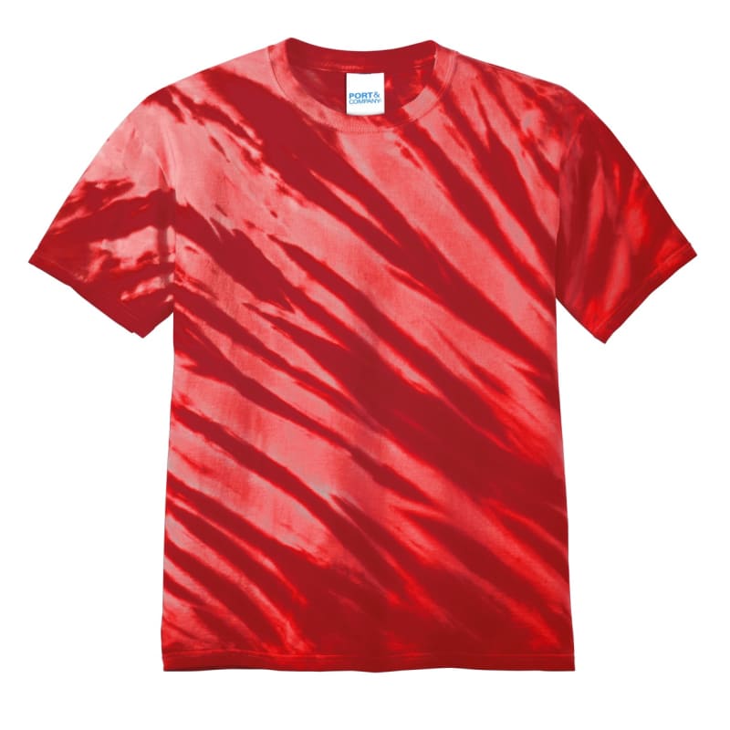 Port & Company - Tiger Stripe Tie-Dye Tee. 23