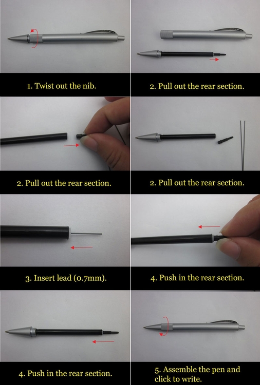 Bullet-I Click Mechanical Pencil 3
