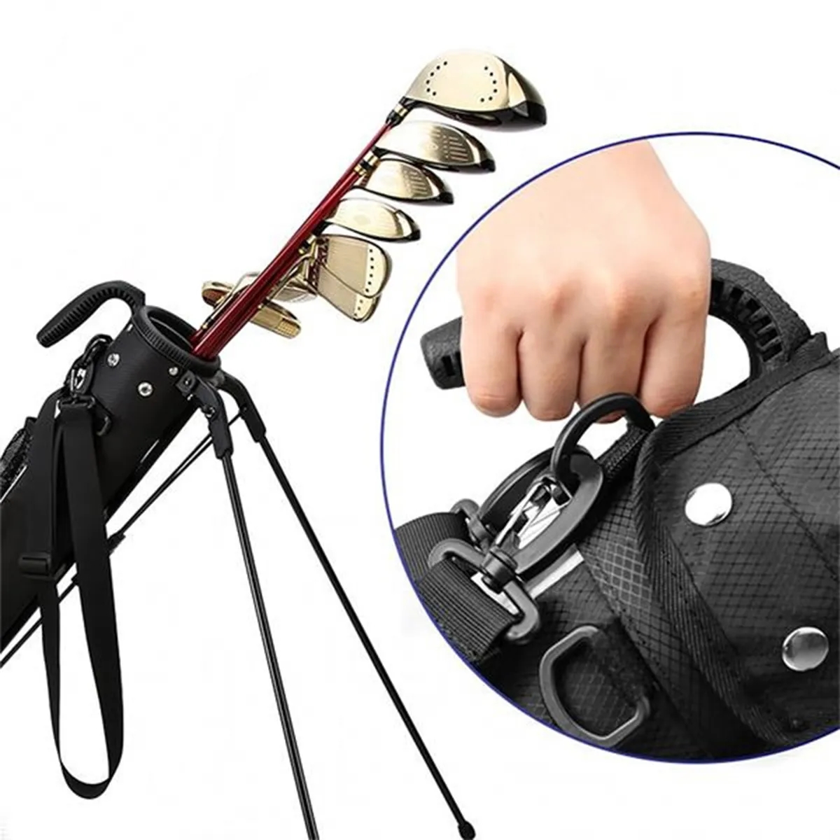 Waterproof Sunday Golf Lightweight Stand Carry Bag 4
