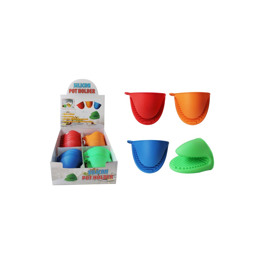 Silicone Pot Holders Assorted 2