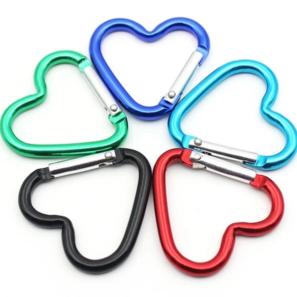 Heart Shape Aluminum Carabiner 5