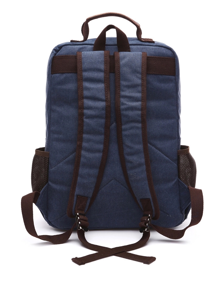 Vintage Canvas Backpack Travel Rucksack 16