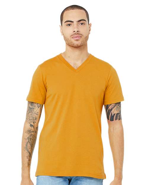 Unisex Jersey V-Neck Tee - 3005 64