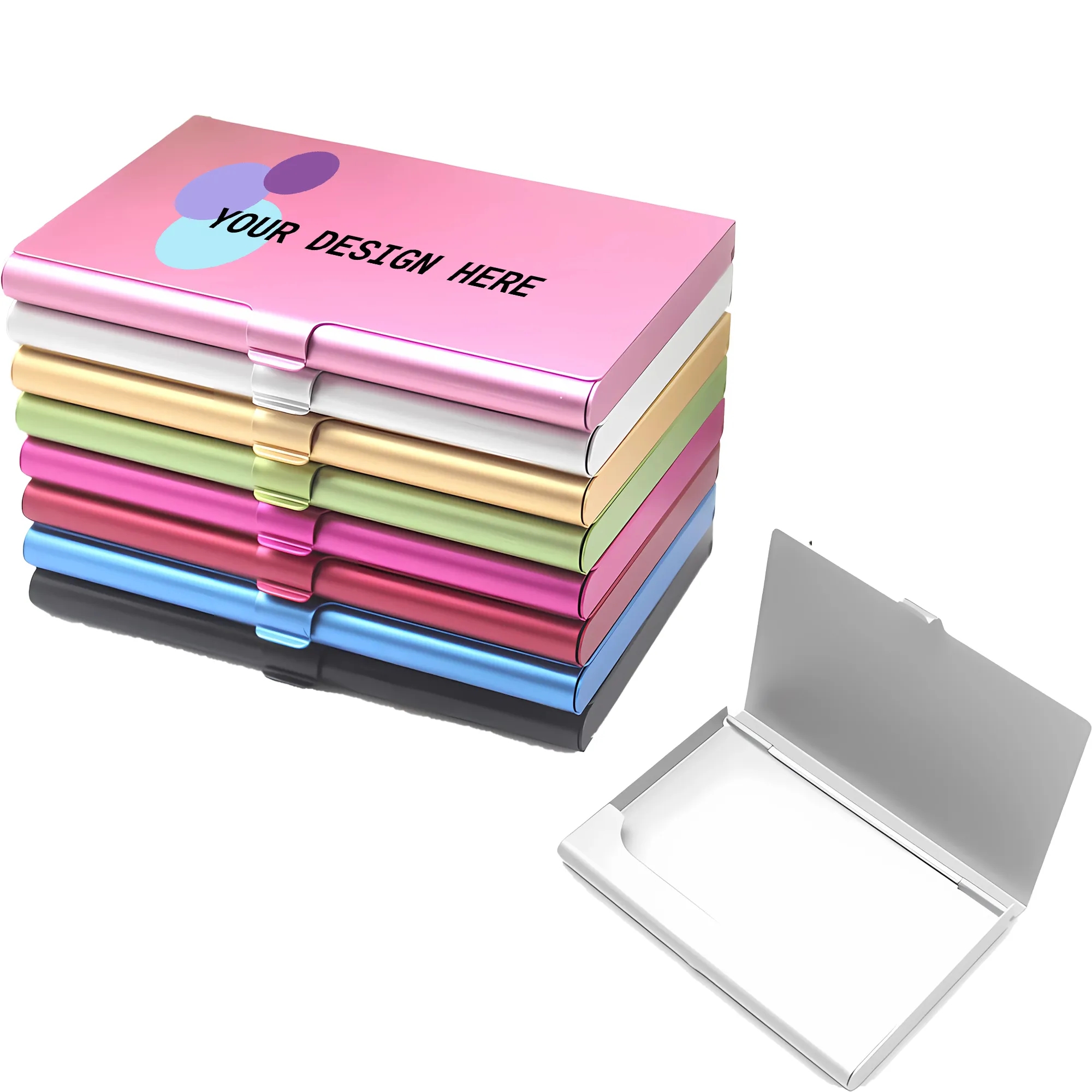 Professional Metal Business Card Holder Case 2