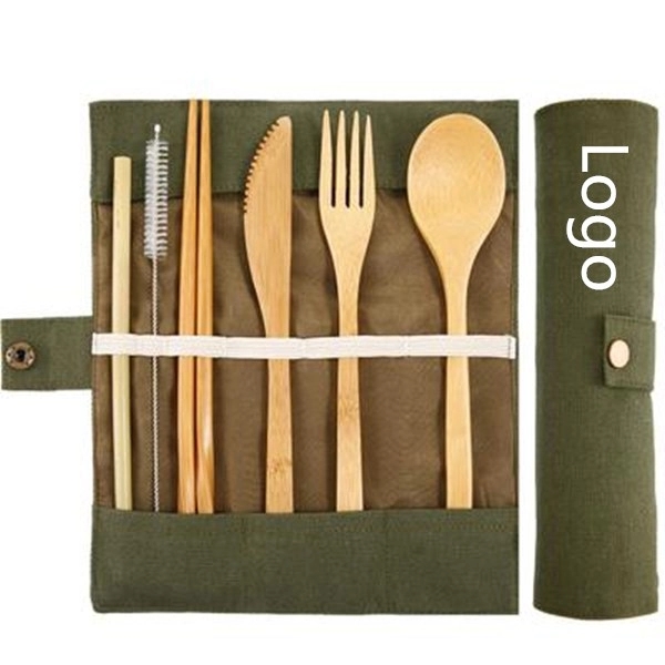 Bamboo Cutlery Set 2