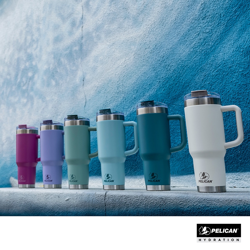 Pelican Porter™ 40 oz. Recycled Double Wall Stainless Steel Travel Tumbler 18