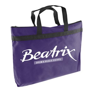 600 Denier Zippered Tote w/Gusset (14"x11"x3") 2