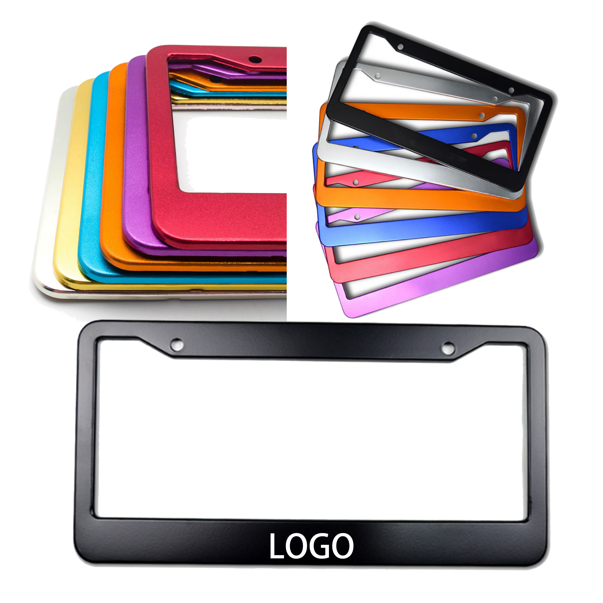 Durable Alloy License Plate Holder 10