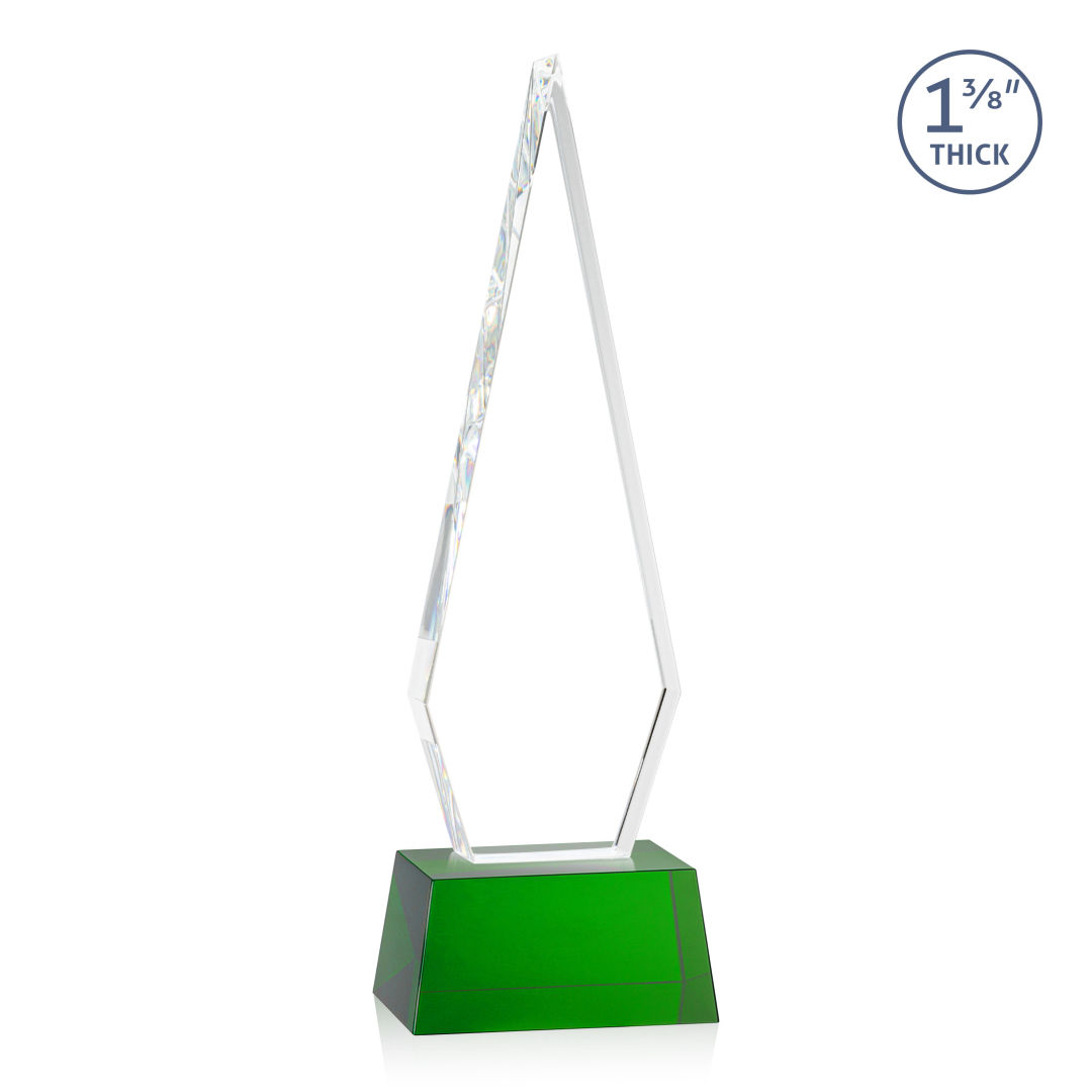 Springfield VividPrint™ Award on Robson Base - Green 14