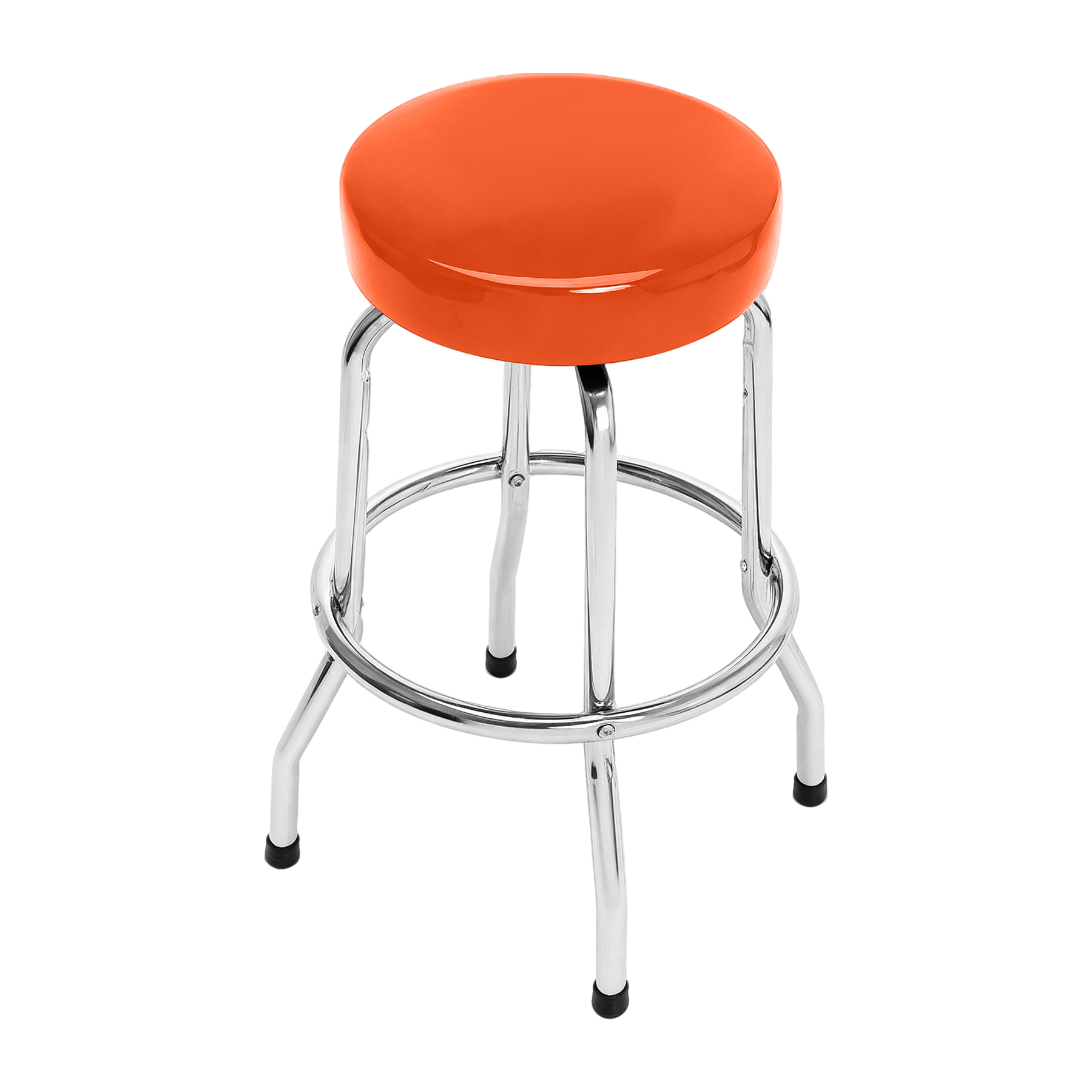 25'' Rotatable PVC Bar Stool 2