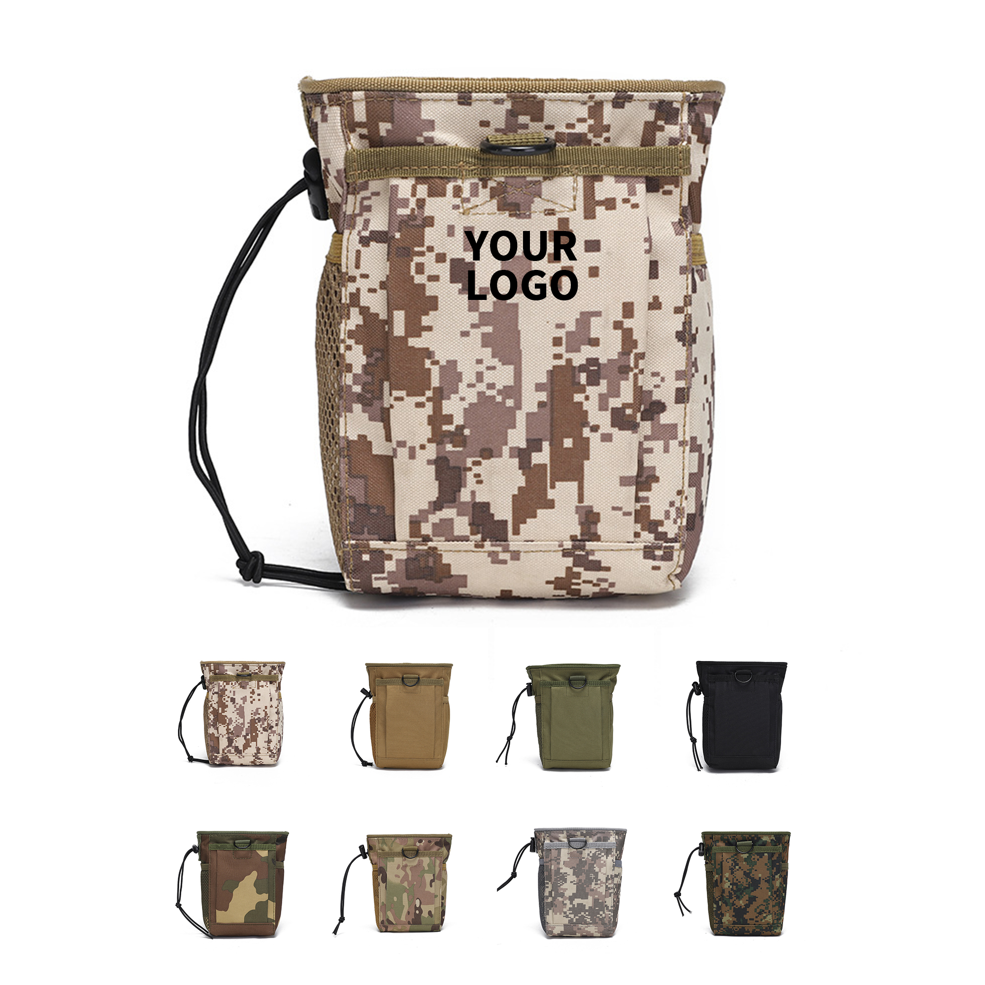 Fold Design Gear Pouch 7.5" x 4.8" x 2.4" 7