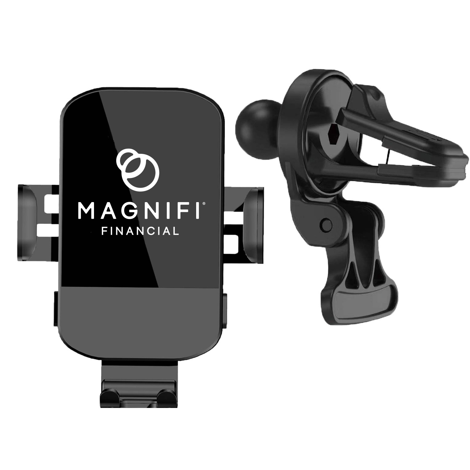 15W Automatic Lock Fast Charge Car Vent Cell Phone Holder 1