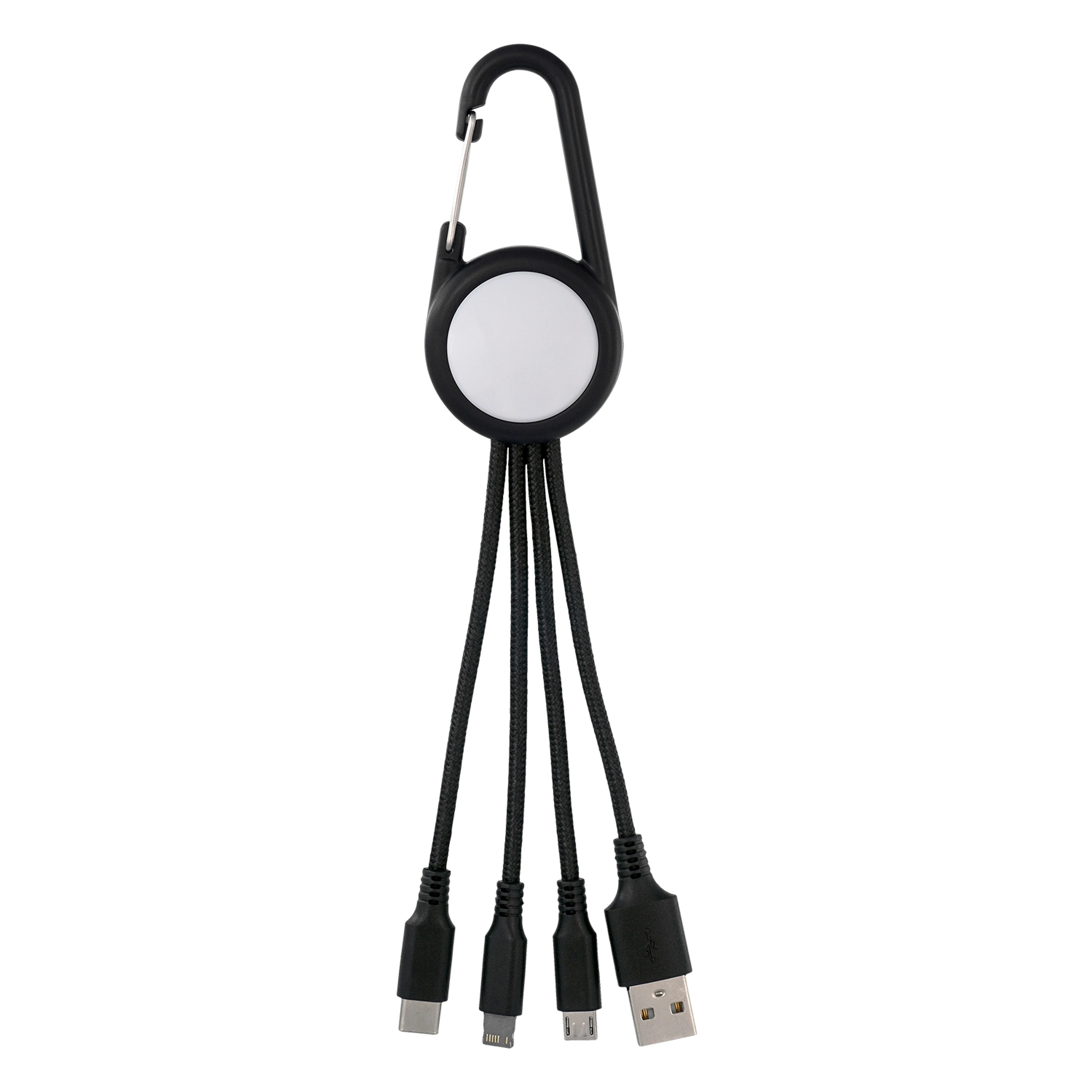 COLORFUL 3-IN-1 CARABINER CHARGING CABLE 18