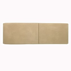 Leatherette Dual Pen Case - Light Brown Screen Imprinted 3