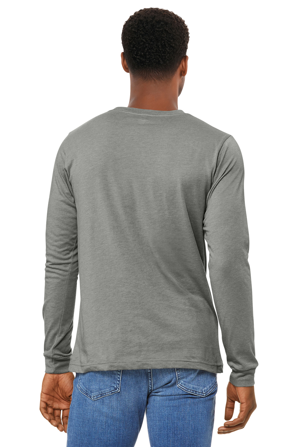 BELLA+CANVAS Unisex Heather CVC Long Sleeve Tee BC3501CVC 13