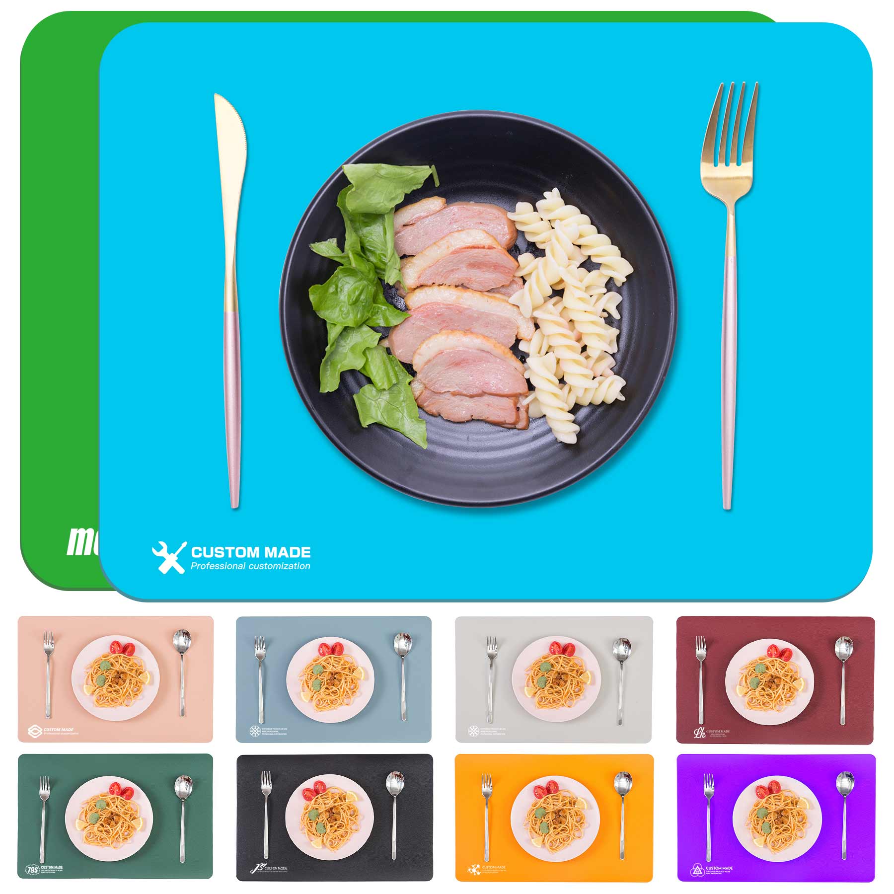 Food Grade Kids Silicone Placemat 2