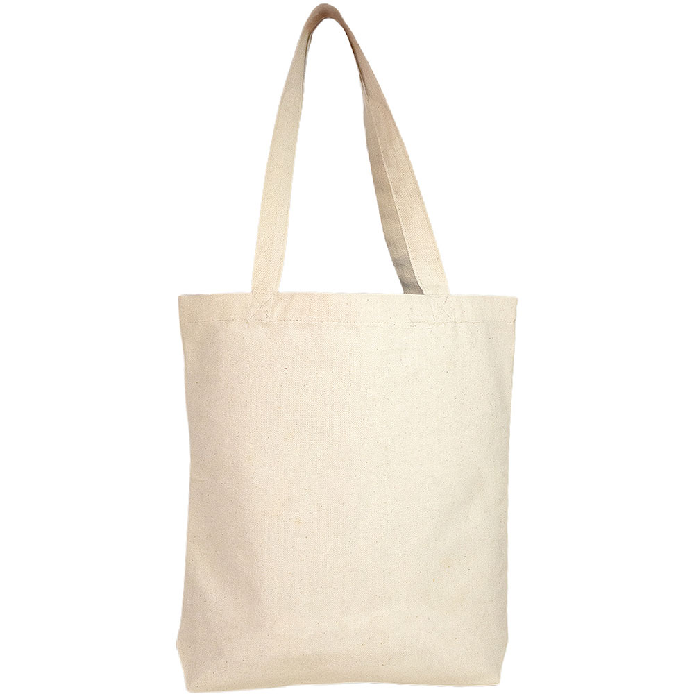 10 oz. Cotton Canvas Heavyweight Tote Bag - USA Made 1