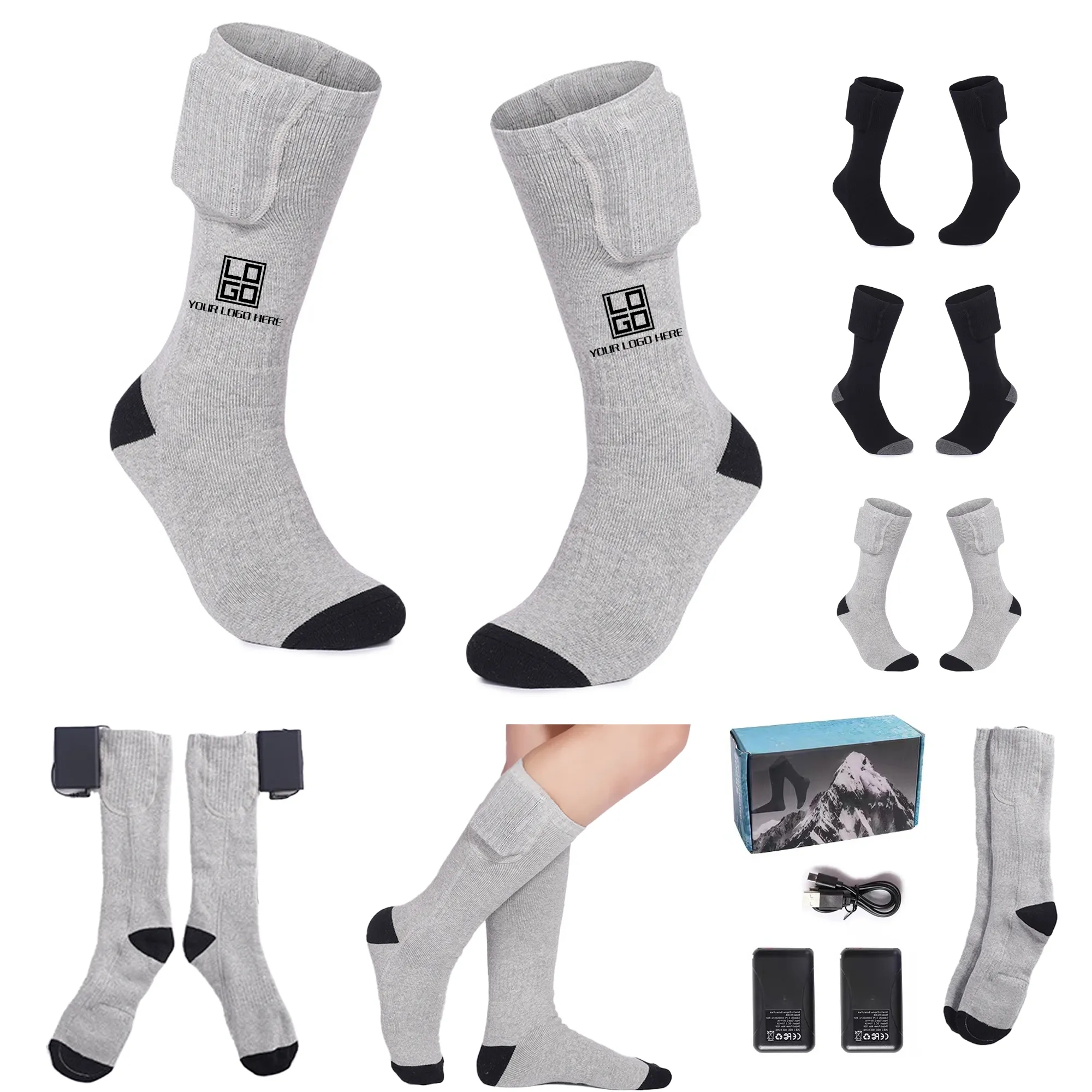 Electric Heated Socks for Outdoor Activities 4
