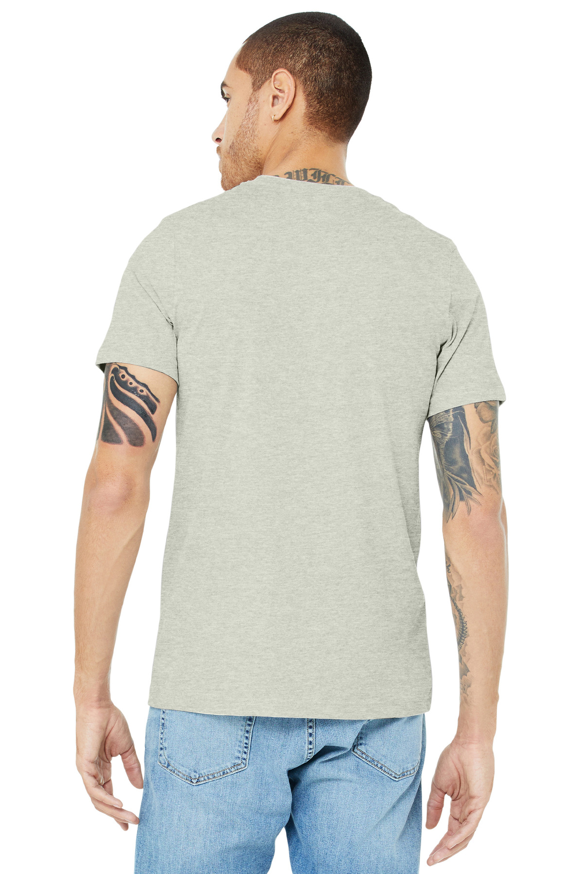 BELLA+CANVAS Unisex Heather CVC Short Sleeve Tee. BC3001CVC 431