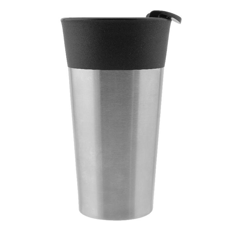 16 Oz. iPosh Stainless Steel Tumbler (Black)
