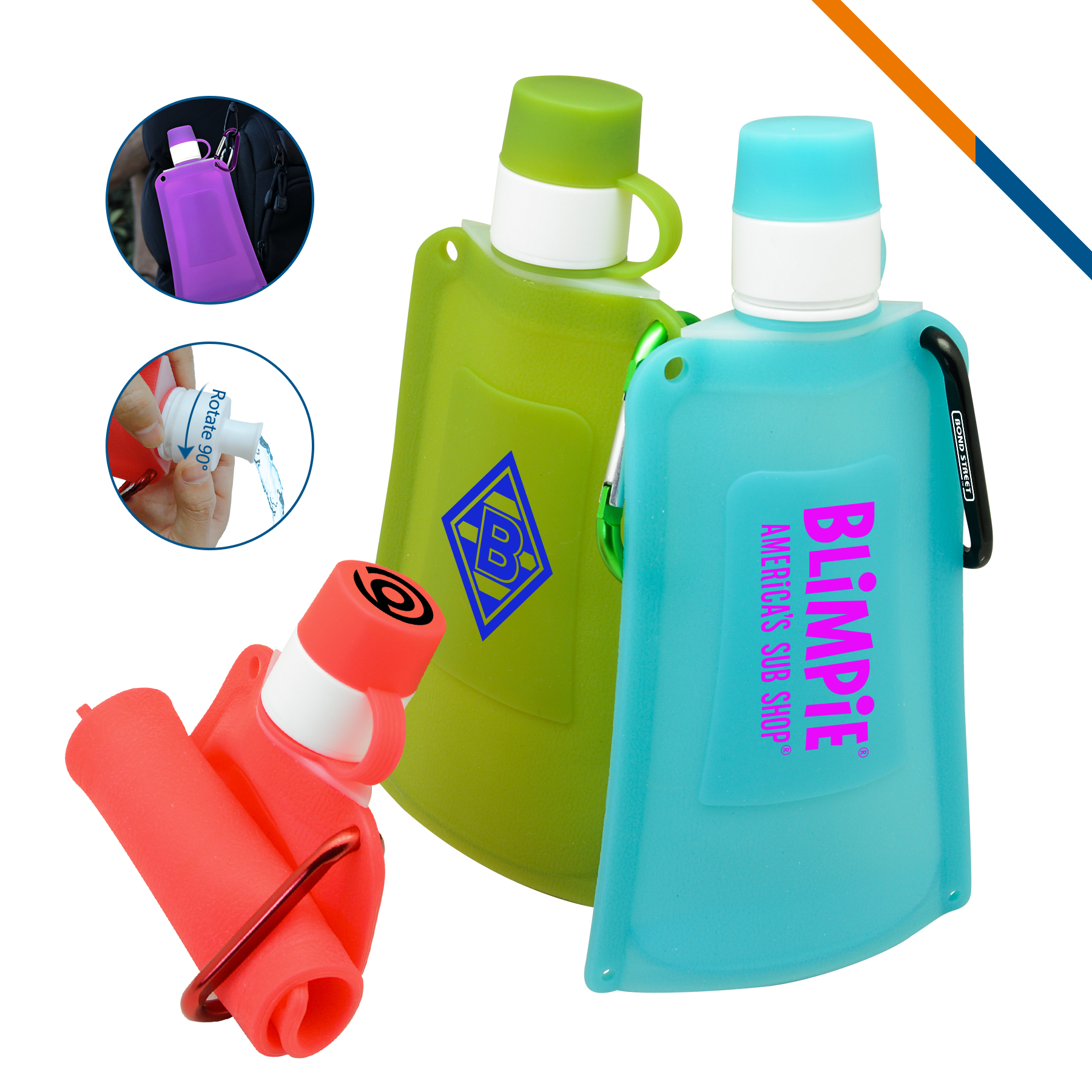 Packet Foldable Water Bottle 4