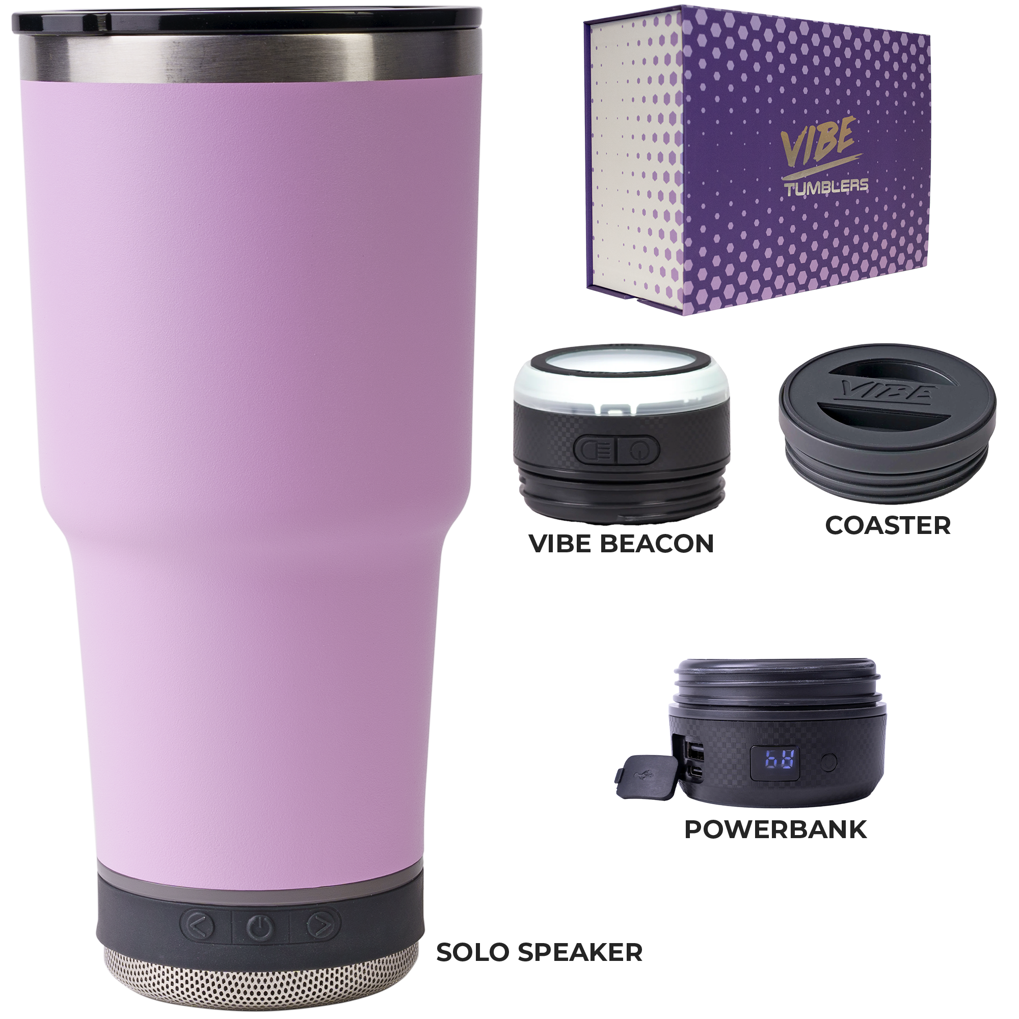 Go Caddy Vibe 28oz Tumbler Kit 3