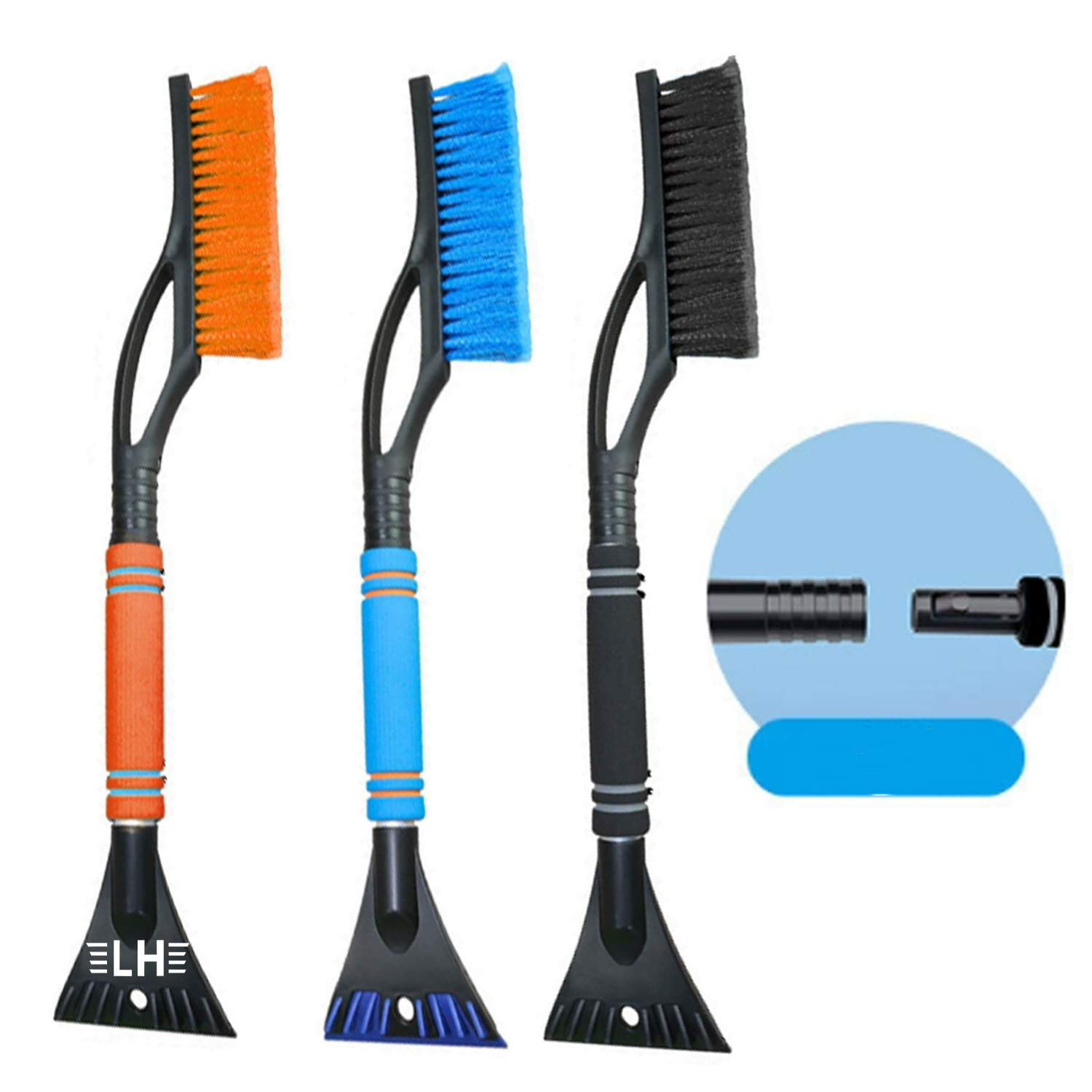 27" Snow Brush and Ice Scrapers for Car Windshield 2
