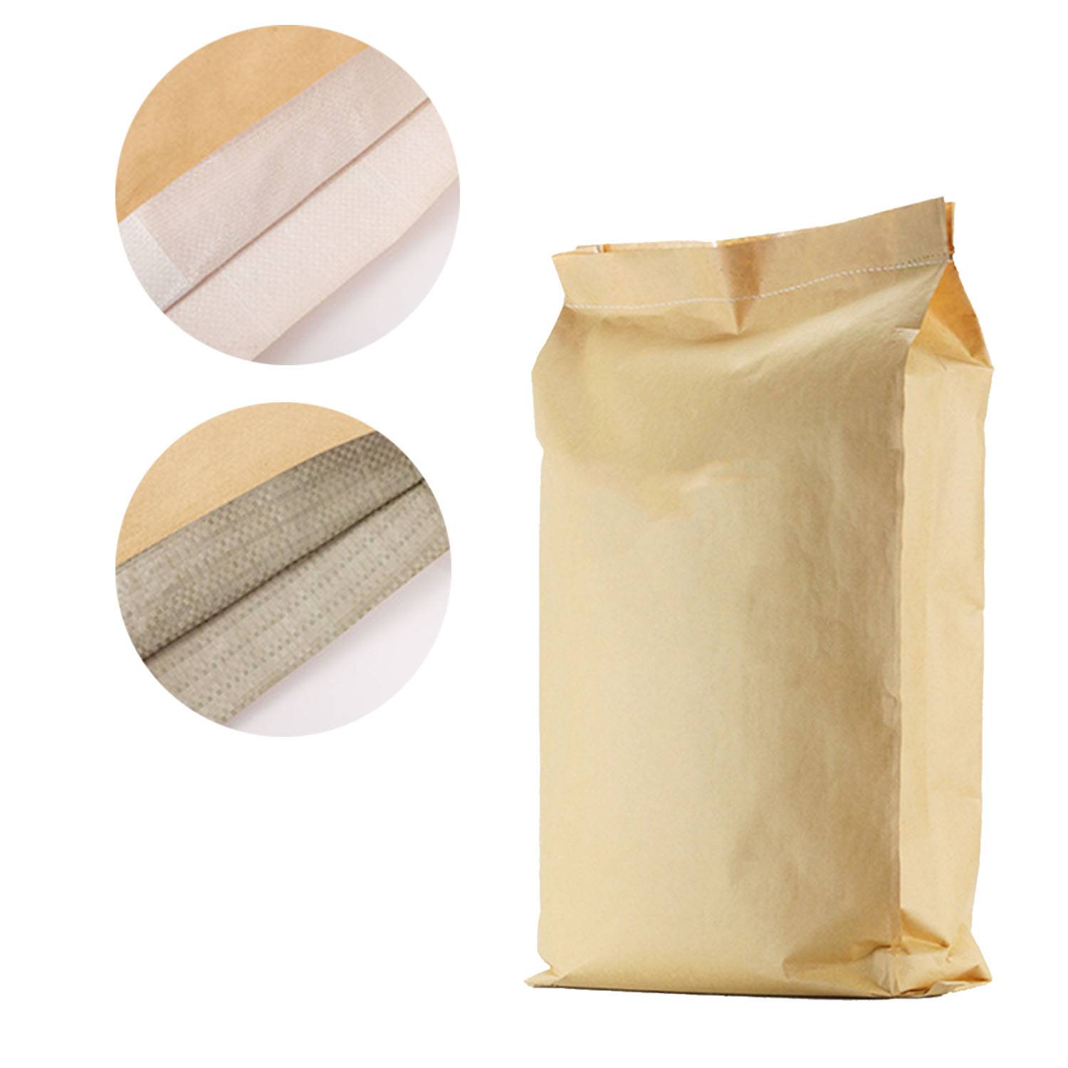 Kraft Paper Woven Bag 7