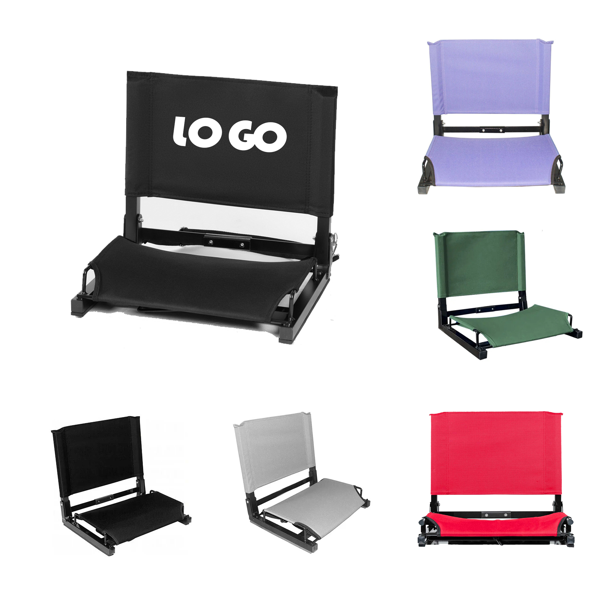 Portable Folding Bleacher Chair 3