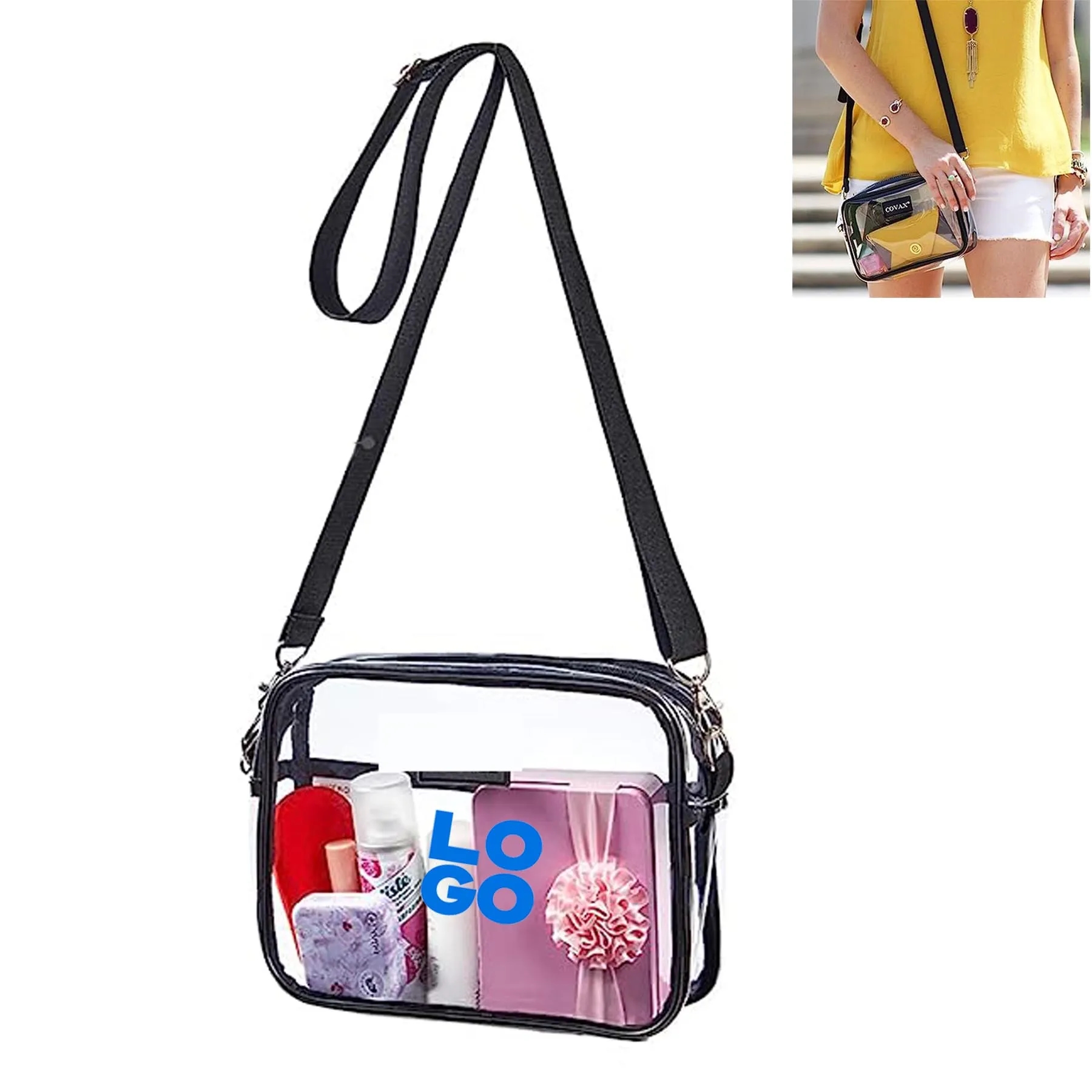 Clear Crossbody Bag 2