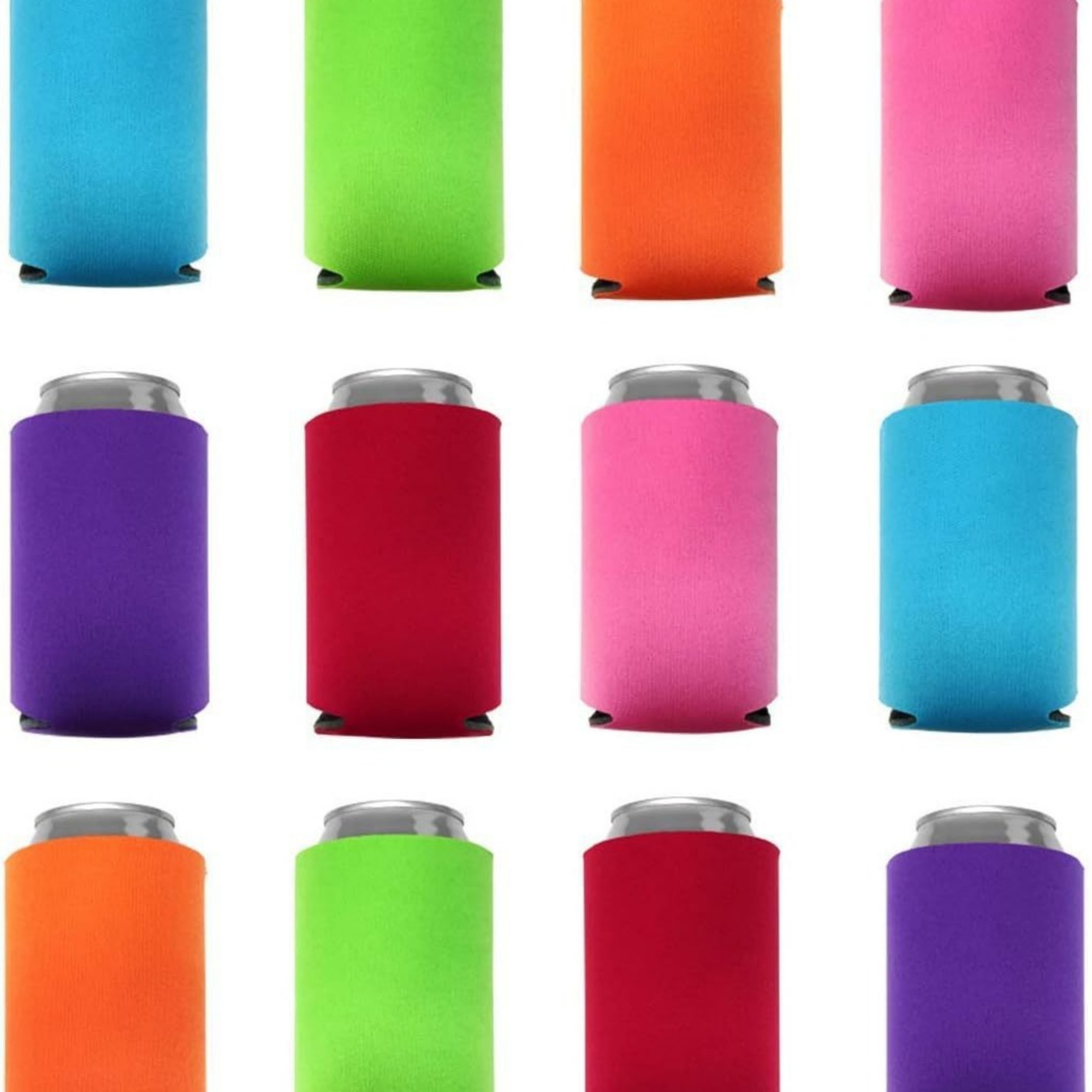 Can Cooler Sleeves, custom koozie with logo imprint 13