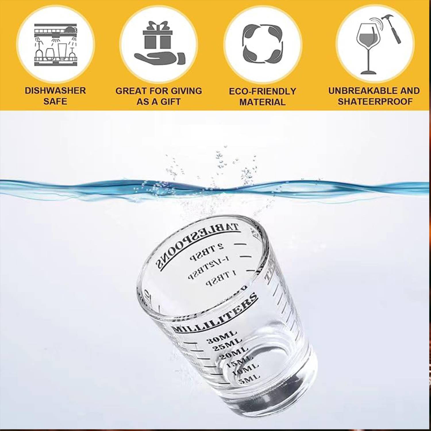 1 OZ Measuring Cup Shot Glass 4