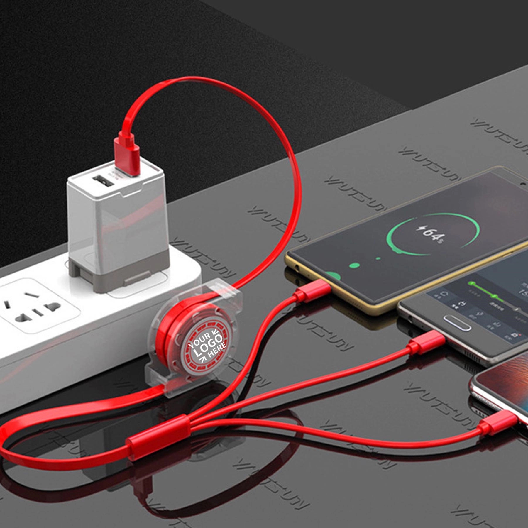 3-in-1 Retractable Fast Charging Cable 3