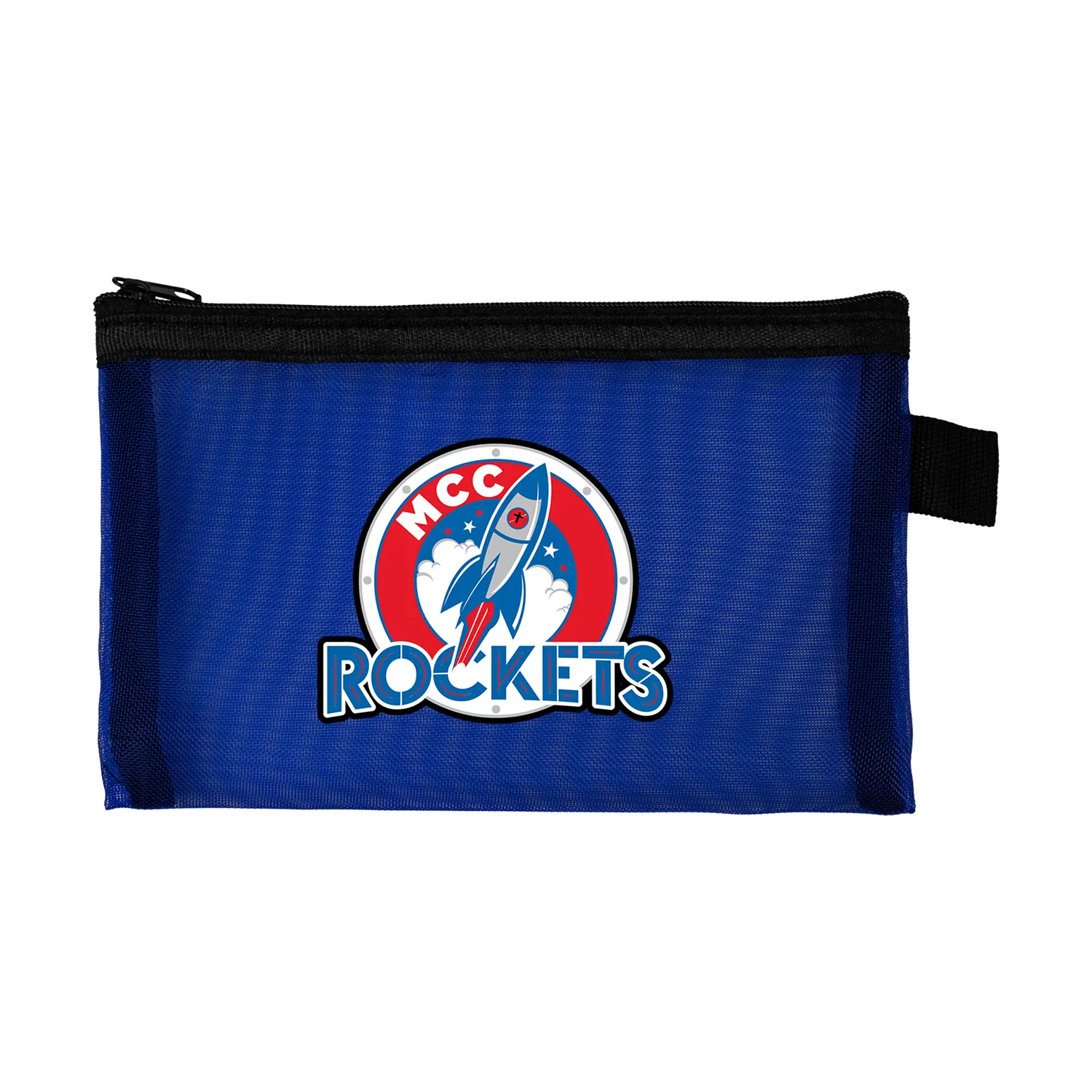 Large Recycled Mesh Zip Pouch 14