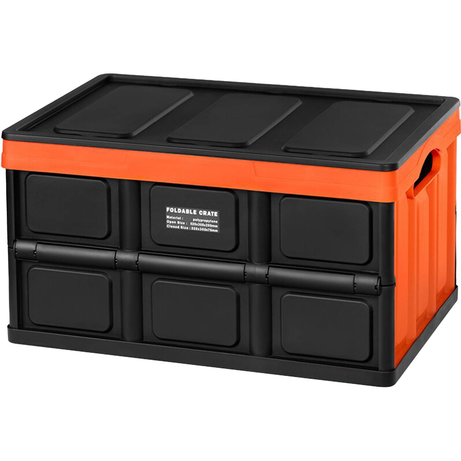 Foldable Plastic Storage Box, Car Trunk & Outdoor Organizer 4